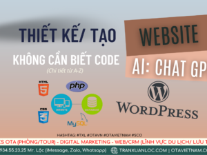 Otavn Txl Khoa Hoc Thiet Ke Website Khong Can Biet Code Su Dung Ai Chat Gpt