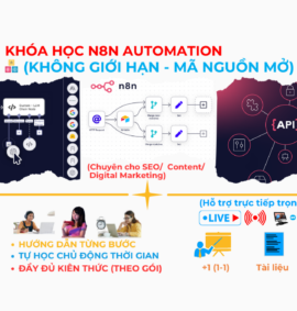 Otavn Dao Tao It Khoa Hoc Ve N8n Automation Danh Cho Seo Content Digial Marketing