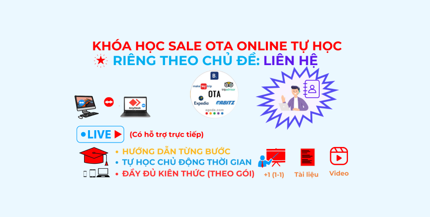 Otavn Dao Tao Sale Ota Tu Hoc Online Rieng Chu De Lien He
